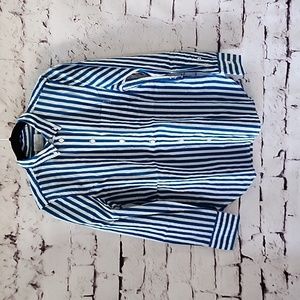 J. Crew Classic-fit shirt in Textured Stripe - NWT!